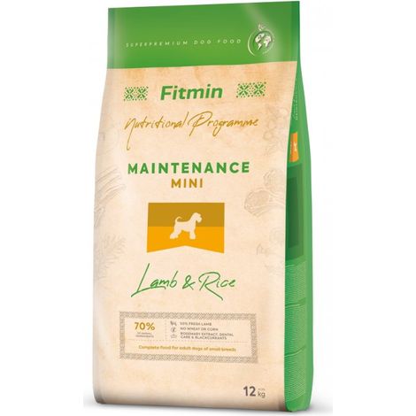 Fitmin Agneau et Riz Mini croquettes pour chien 12 kg 1 pièce. (1/3)