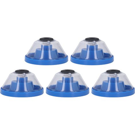Perceuse bol à poussière, éponge ABS Anti-Vibration, rondelle silencieuse, receveur de scie cloche pour plafond, 5 pièces