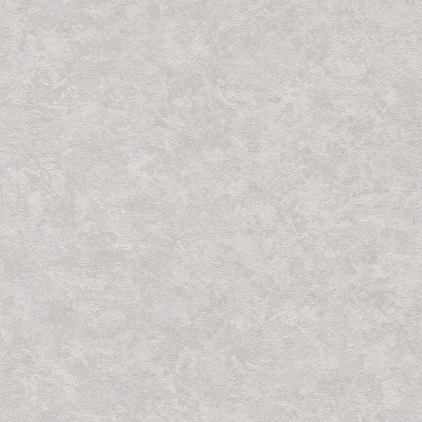 Carta da parati tono su tono Profhome 379024 Carta da parati TNT leggermente strutturata tono su tono opaca grigio argento 5,33 m2 (1/5)