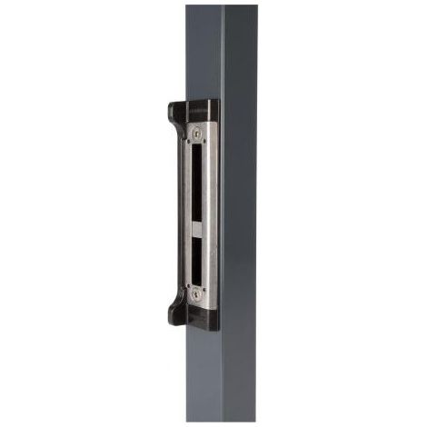 Locinox – Gâche encastrée pour crémone – Acier inoxydable – Compatible avec serrures FortyLock, FiftyLock, SixtyLock – Tube carré 40 mm