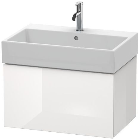Mobile toilette Duravit L-Cube Vanity a parete, 1 estraibile, 68,4 x 45,9 cm, per Vero Air 235070, colorazione: Pino Terra Decor Pine Terra - LC617605151 (1/4)