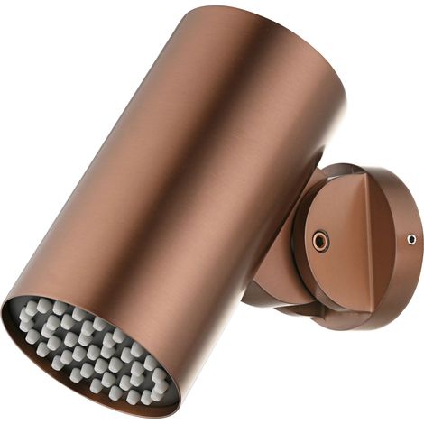 IMEX Spruzzatore redondo Ø8 cm para tubo de ducha oro rosa metal modelo Imex-RDN007-ORC (1/2)