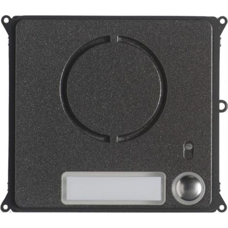 Façade pour module audio Lite avec bouton simple CAME 60020640 (1/2)
