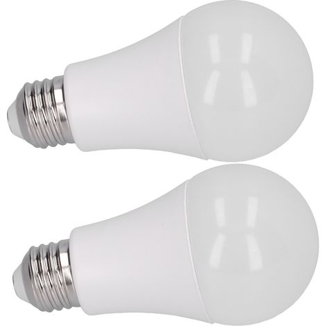 ampoules LED, lumière blanche froide/chaude, 13W/1560LM, ampoules d'intérieur, A19, ampoules d'éclairage de chambre, culot E272, vendues à l'unité, lumière blanche pure. (1/5)