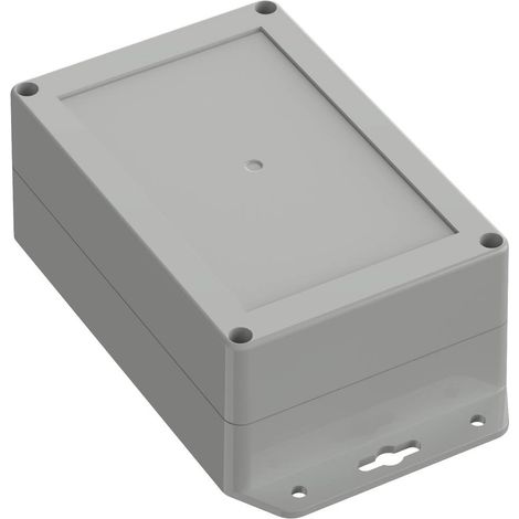 TRU COMPONENTS TC-10860792 Cloche à bride 150 x 100 x 60 ABS gris clair 1 pc(s) D939062 (1/2)