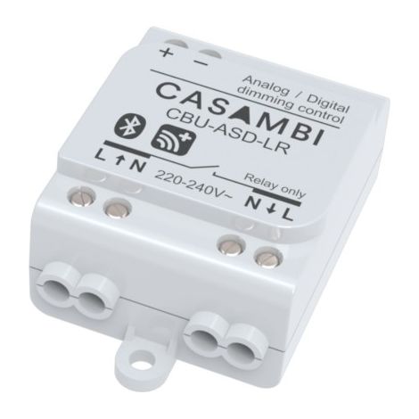 Casambi CBU-ASD LR – Contrôleur 0‑10 V / 1‑10 V / DALI Bluetooth