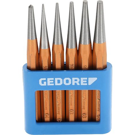Gedore 113 - Durchtreiber-Satz 6-tlg im PVC-Halter 8753680 (1/5)