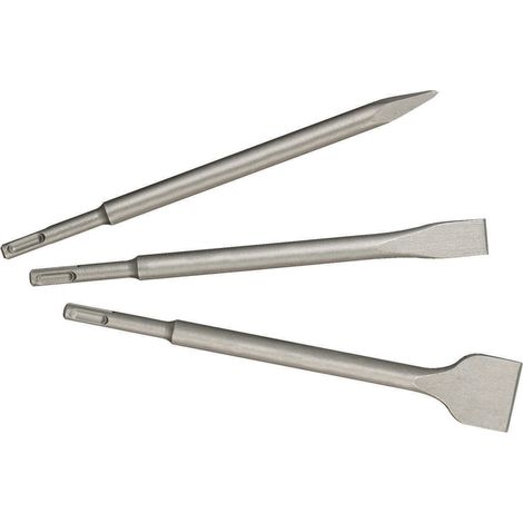 Metabo 628412000 Kit scalpelli 3 parti SDS-Plus 1 pz.