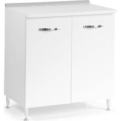 BASE CUCINA 80X50XH85CM BIANCO FRASSINATO