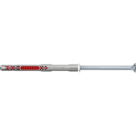 Cheville rallongée 10x100 avec vis à tête fraisée en acier inoxydable/Boite de 50 (1/5)