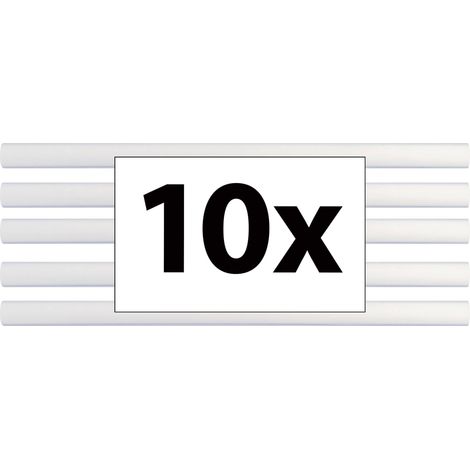 TOOLCRAFT TC-11200X10T Bâtons de colle Ø 11 mm x (L) 200 mm transparent 200 g 10 pc(s) (1/3)