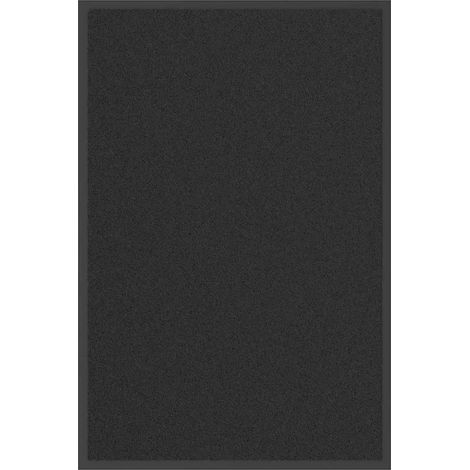 vidaXL Paillasson noir 60x90 cm (1/5)