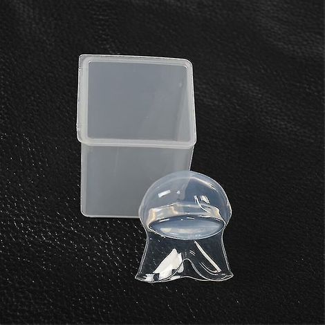 Dispositif anti-ronflement silicone transparent – 2 pièces avec étui – Technologie de maintien de la langue – Outil de sommeil efficace - Tool2pcs-transparent