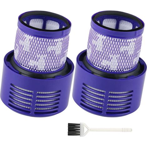 Lot de 2 filtres lavables pour aspirateur Dyson V10 SV12 Cyclone Animal Absolute Total Clean Comparé à la pièce 969082-01 (1/5)