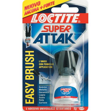 Super Attak colle Easy Brush adhA sif liquide instantanA  5 gr cA ramique plastique