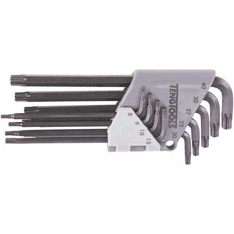 Set di 9 chiavi TORX Teng Tools