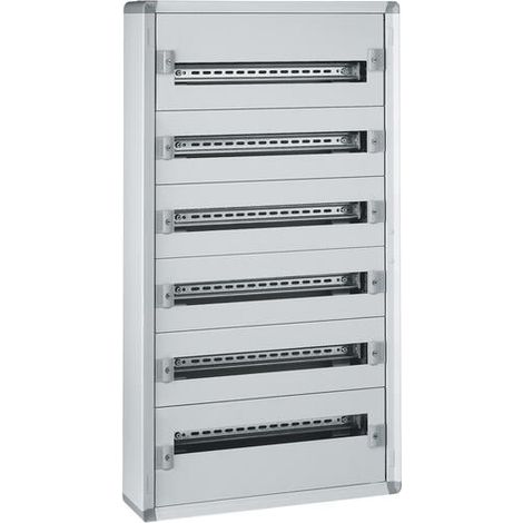Coffret distribution métal XL³160 tout modulaire 6 rangées 1050x575x147mm - 144 modules - LEGRAND