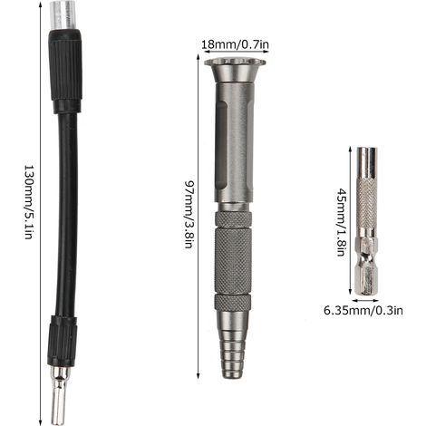Ensemble de tournevis multifonctionnels 59 en 1 pour outils de réparation de télécommunications (1/5)