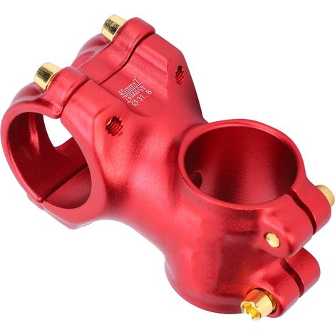 Potence de VTT en alliage d'aluminium ±7° 31,8 mm, potence courte pour guidon de vélo compatible avec la plupart des vélos BikeRed (1/5)