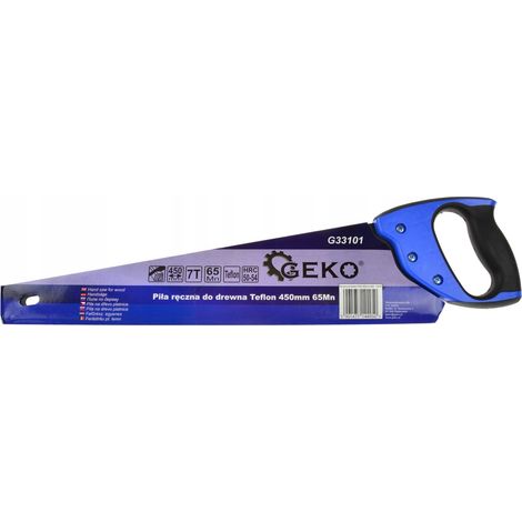 Sierra manual geko hand saw recubrimiento teflón 450 mm (1/3)