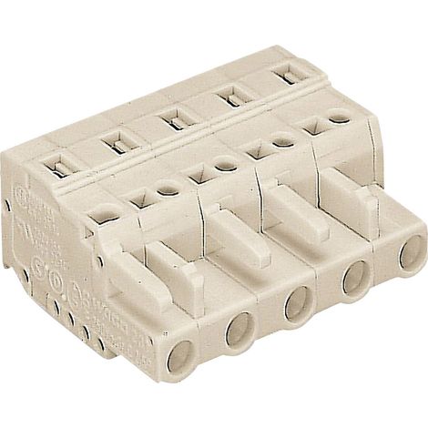 WAGO Buchsengehäuse-Kabel 721 Polzahl Gesamt 3 Rastermaß: 7.50 mm 721-203/026-000 1 St.