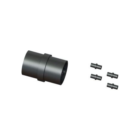 Lot Assembleurs pour 1 Main courante Ø50 mm et 4 Lisses Ø16 mm - Finition RAL7016 Sablé (1/2)
