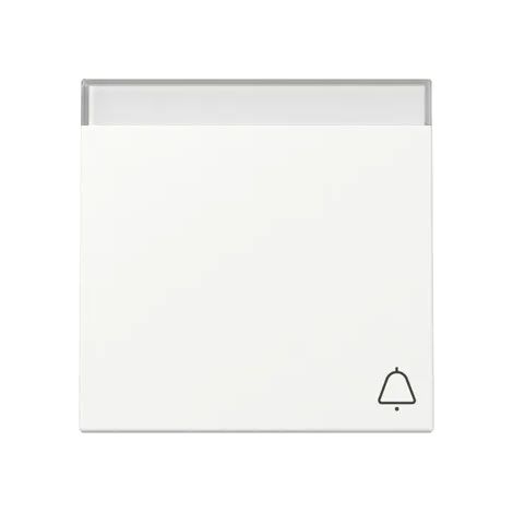 Gira Tecla Símb. timbre + BSF System 55 Blanco puro m [367327], 3673 27
