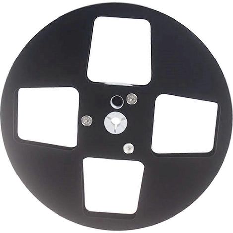 Bobine réceptrice en aluminium de 7 pouces pour magnétophones à bobines (noire) (1/5)