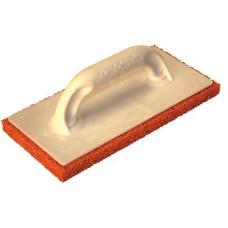 Kronen-Hansa Reibfix-Brett mit Schwammgummi rot, grob, 140 x 280 x 20 mm