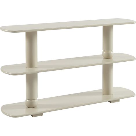 Scaffale con 2 ripiani in MDF Beige - TOPAWA (1/4)
