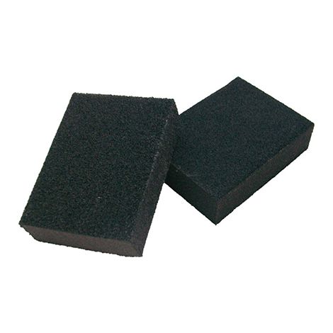 Spugne Abrasive Multiuso 95 x70 mm Grana Fine Grossa Pulizia Carteggio 2 Pz