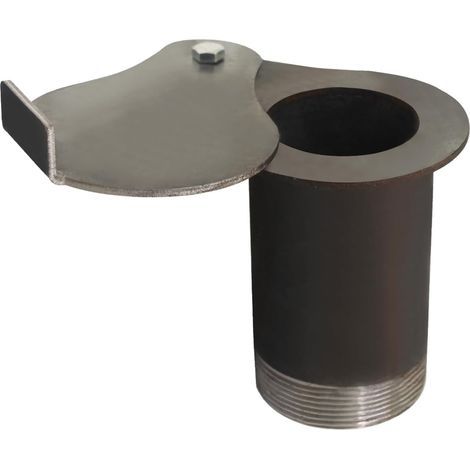 Cheminée pour barbecue poele a bois registre ventilation air bbq barbecue charbon grill pellet stove fumoir à charbon grille charbon de bois extérieur boîte fumeur la boite à fumée (1/5)
