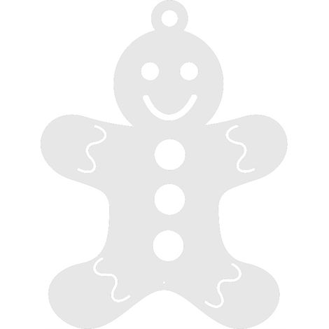 Weihnachtsanhänger 22 Kekse Lebkuchen durchbrochene Weihnachtsdekoration Feiertage