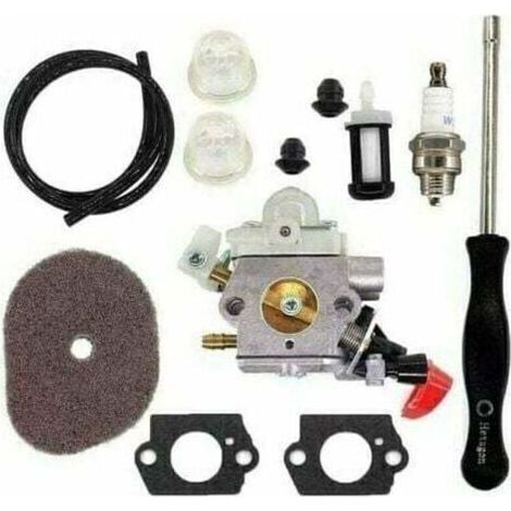 Carburateur avec filtre à air pour débroussailleuse Stihl FS56/FS70/KN56/KM56 – référence 4144 120 0608 – pièce d’entretien professionnelle (1/5)