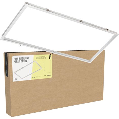 Panneau LED Cadre Aluminium 120x60Cm [BX3-AF-1200x600] (1/5)