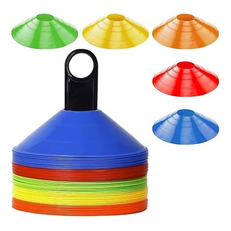 Football Cone Marking Pins, Training Cones Marking, Sports Plots for Football Training (1/5)