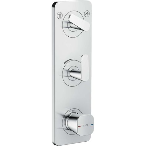 Axor Citterio C - Miscelatore termostatico ad incasso per 2 utenze, cromo 49700000 (1/2)