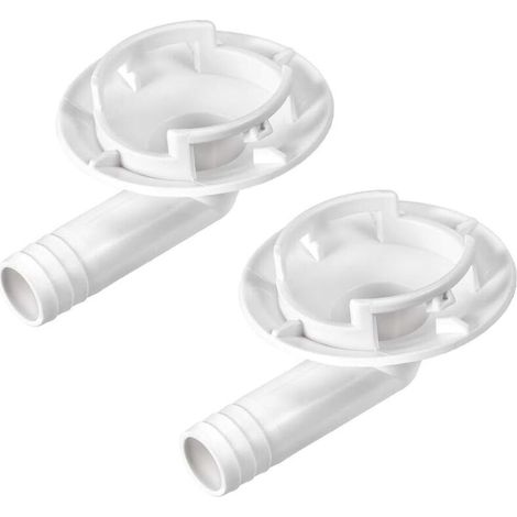 Air Conditioning Drainage Hose Connector Elbow Fitting for Mini-Split Units and Window AC Unit Parts 40mm 2Pcs