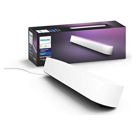 Philips Hue White and Color Ambiance Lampada da Tavolo Smart LED Play, estensione (alimentatore non incluso), 1 pezzo, Bianco (1/5)