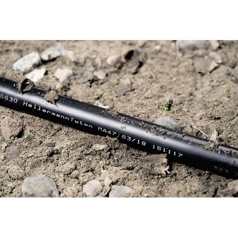 Tubo termorretráctil HellermannTyton 323-20080 relación 4 1