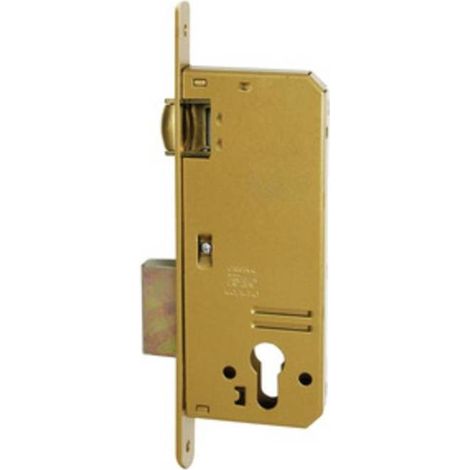 ISEO 280N SERRATURA INF P/LEGNO RULLO REG E40 OTTONATA