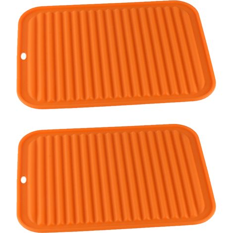 Salvamanteles versátil: salvamanteles de silicona resistente al calor, soportes de cocina duraderos y flexibles para encimeras.