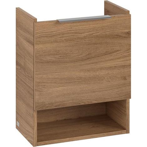 VB Waschbeckenunterschrank Architectura B88400 430x520x273mm Eckig Kansas Oak