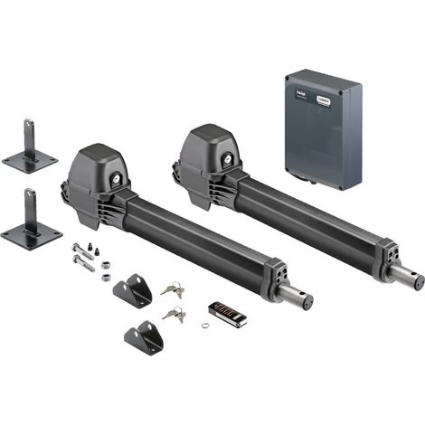 Sommer Drehtorantrieb twist M S3 black Set 2-flüglig - inklusive Handsender (1/2)