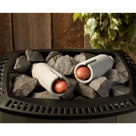 Hukka Design Makkaraputki Wurströhre aus Speckstein für den Saunaofen (1/2)