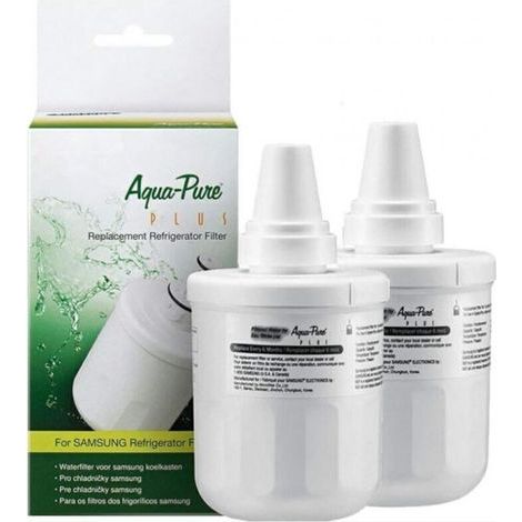 Stück kompatibel mit Samsung Kühlschrankfilter DA29-00003F Aqua-Pure Plus, kompatibel mit 3G, 3A, 3B, 3D DA97-06317A HAFCU1 WF289 WSS-1 WFC2201 HDX FMS-1 RWF1100A. (1/5)