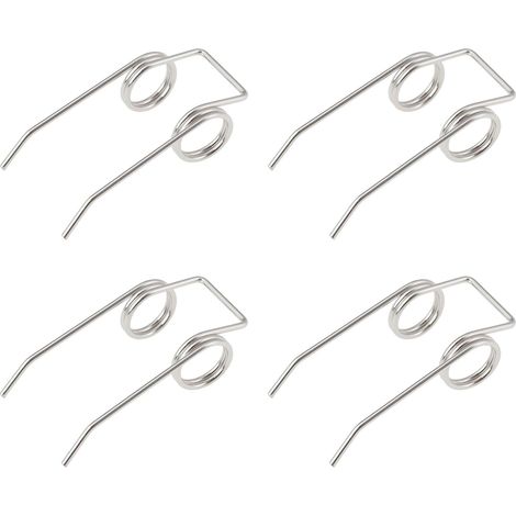 Lot de 4 Ressorts de Torsion Acier Inoxydable 304 21x10x5,8 mm Réparation Couvercle Bouilloire Charnière Capuchon à Rabat (1/5)