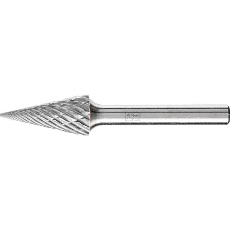 PFERD TOOLS Hartmetall Hochleistungsfrässtift ALLROUND Spitzkegel SKM Ø 12x25mm Schaft-Ø 6mm universal grob (1/3)