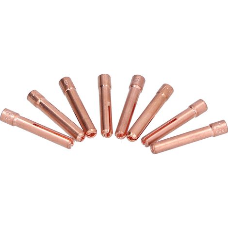 20 pinces TIG orifice 1,6mm électrode tungstène pour torche QQ150 WP-9F, accessoires soudage, lot de 20 (1/5)