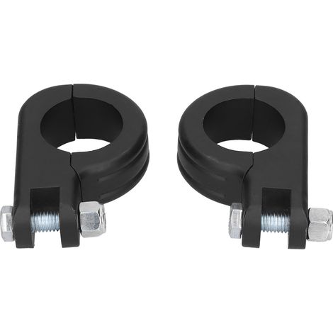 Paire de repose-pieds avec fixation en alliage d'aluminium pour moto Yamaha - Support de protection moteur (1/5)